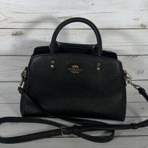 Coach Mini Lillie - Black Carryall Crossbody Purse